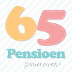 Verjaardagswensen 65 jaar pensioen